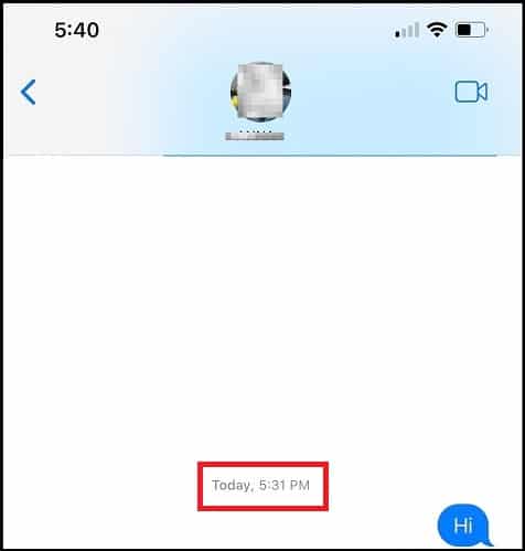Message Status Updates on iMessage