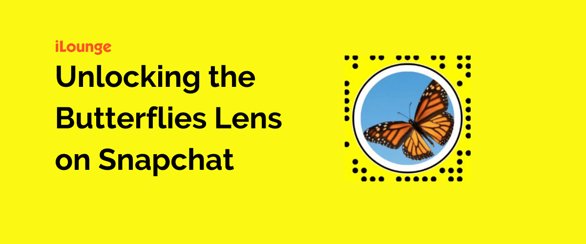 Unlock The Butterflies Lens On Snapchat