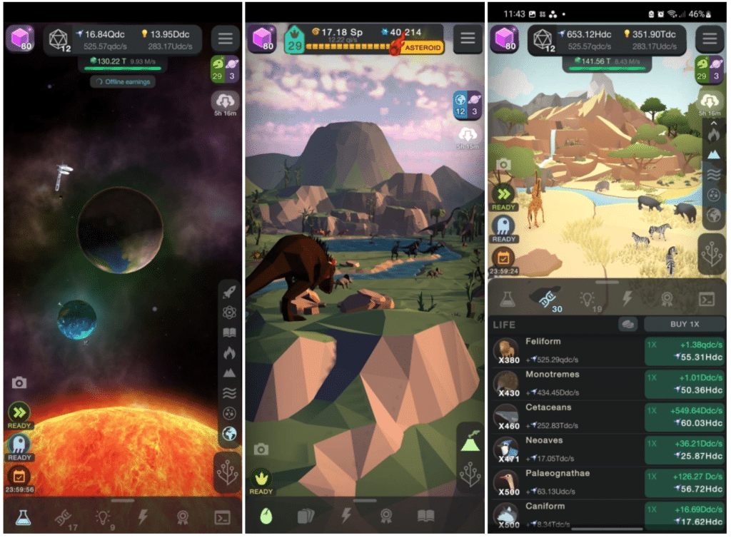 Cell to Singularity: Evolution