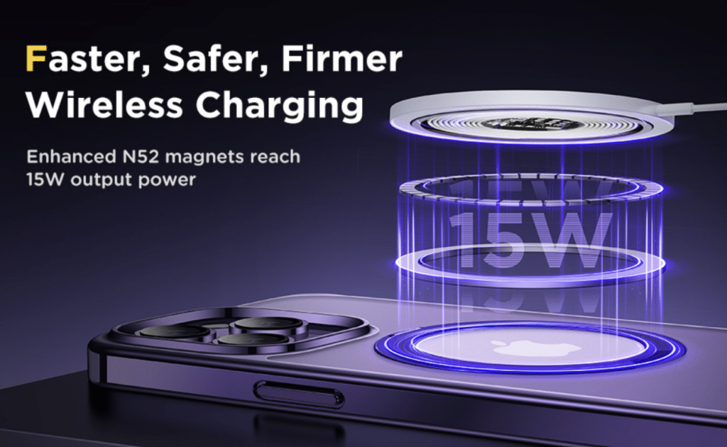 Juntone Magn-Ring Shockcase: Elevate Your iPhone 14 Pro Max Experience with MagSafe Compatibility