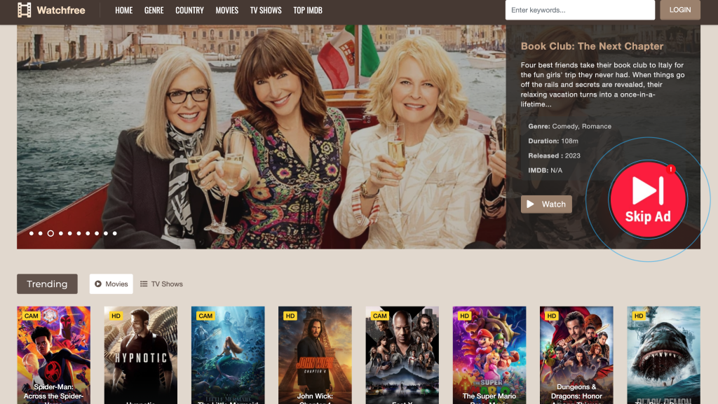 HuraWatch Alternatives: WatchFree