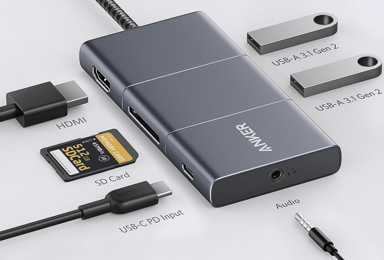 Anker PowerExpand 6-in-1 USB C Hub