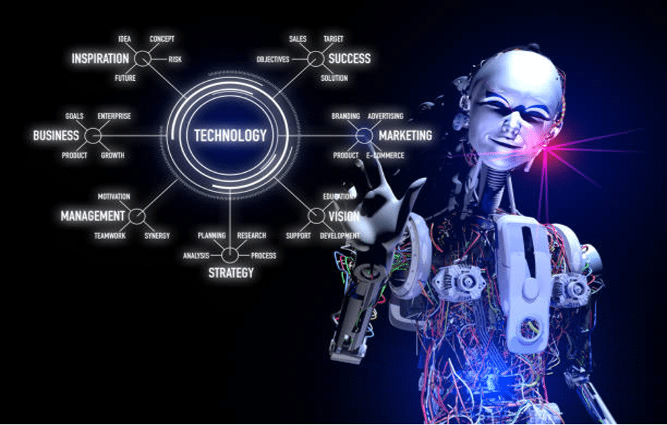 technological research using AI video generation