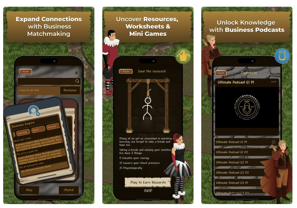 Business Empire App Makes Starting a New Venture Fun and Easy