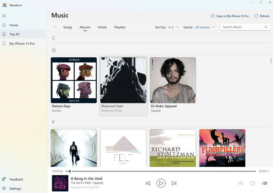 Introducing Waveform: Your Ultimate Music Manager for iPhone and PC