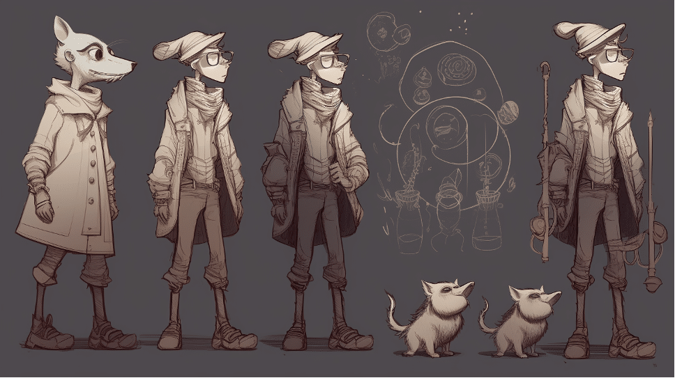 concept art character example