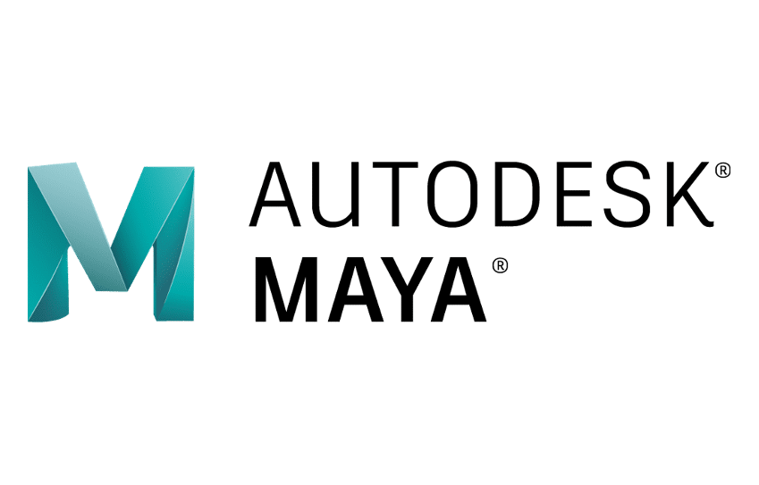 Autodesk-Maya Logo for creation 3d characters