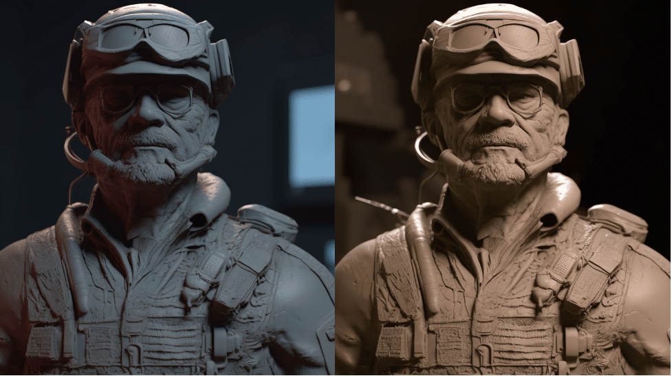 3d character soldiers example