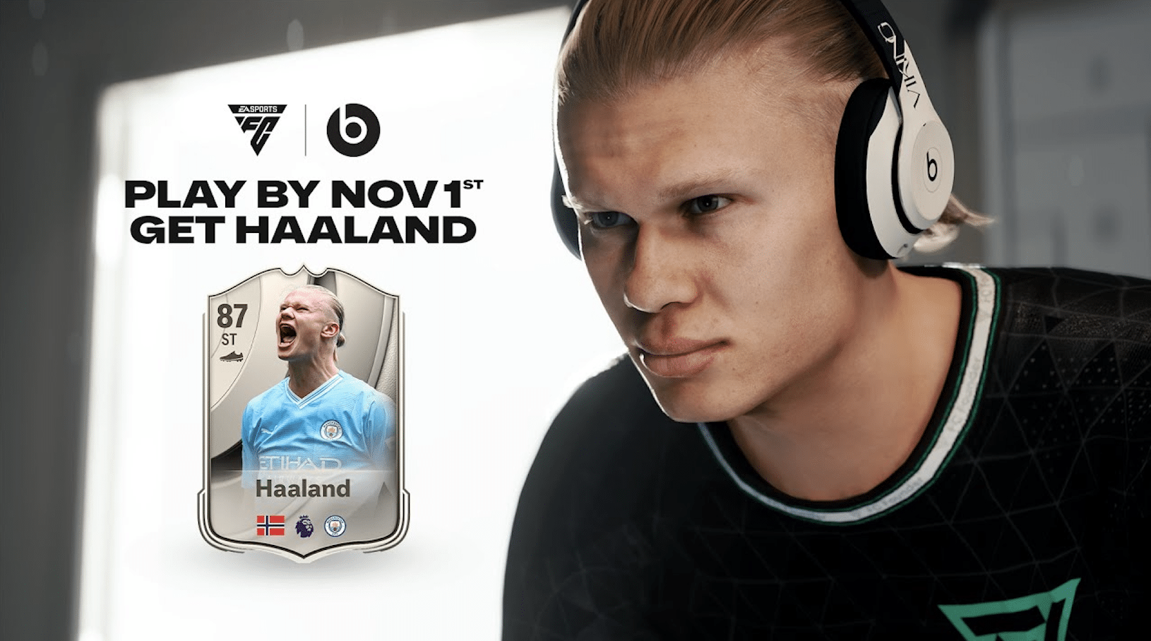 Erling Haaland and EA Sports FC