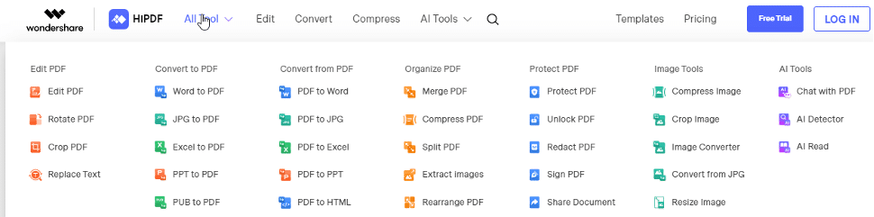 Discover AI-Driven Online PDF Editing with Wondershare HiPDF