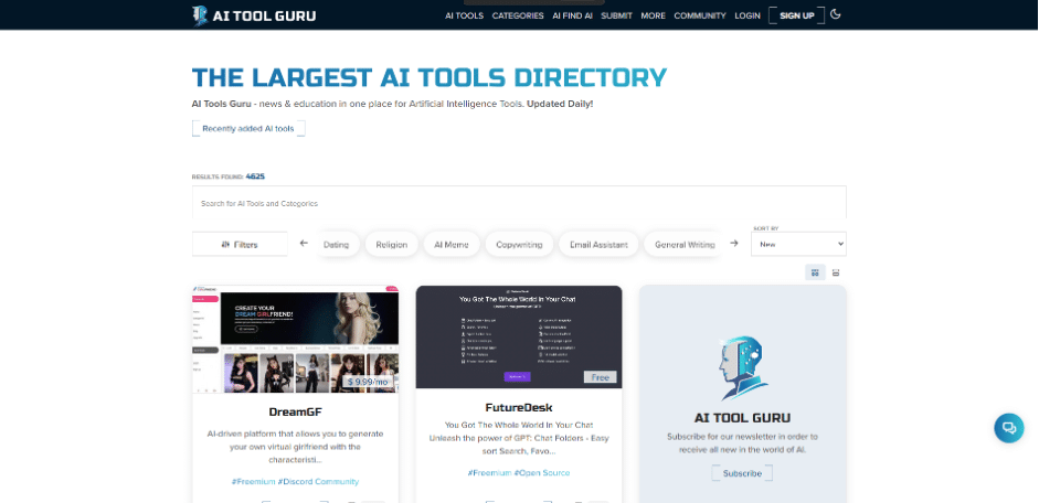 The AI Tools Directory: Your Gateway to the Top 10 Tools