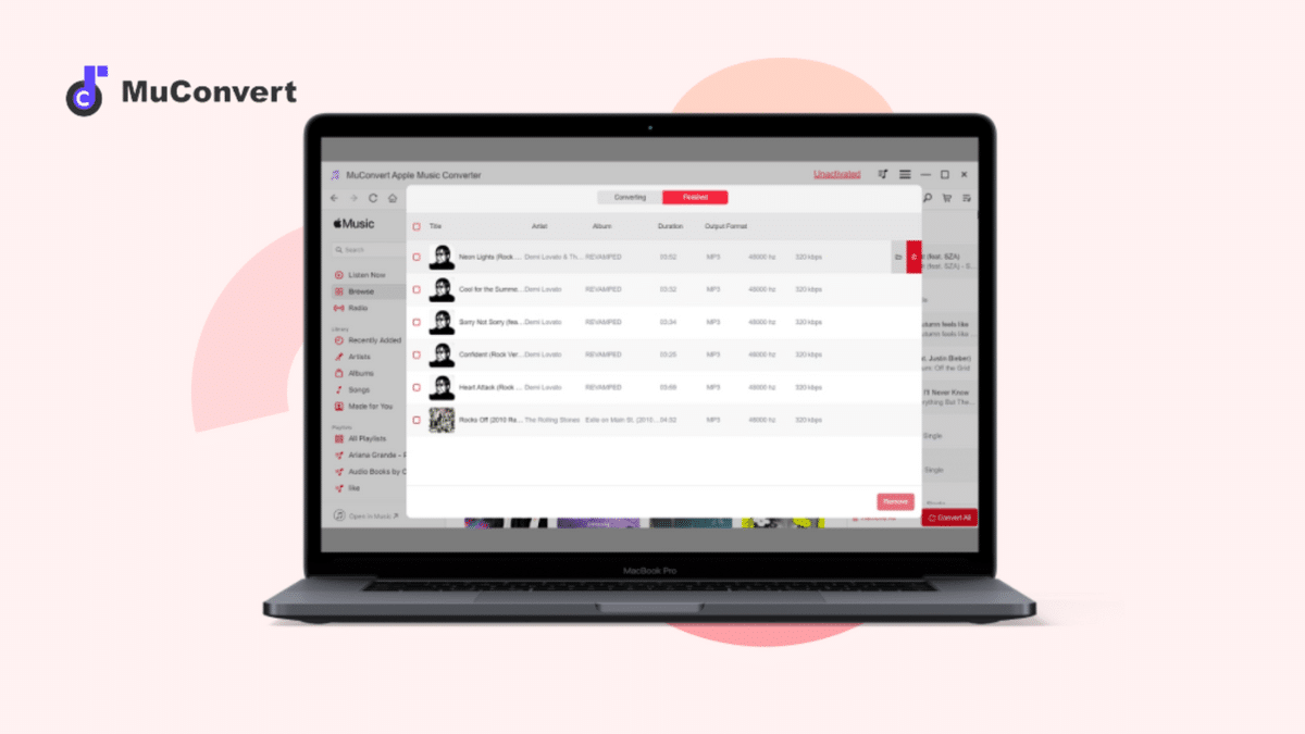 MuConvert Apple Music Converter Convert Apple Music to MP3 Easily