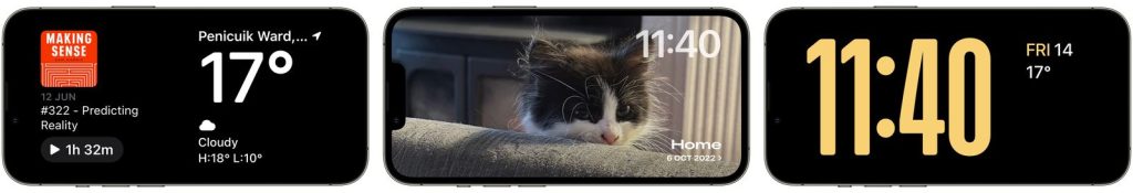 Different StandBy Screens