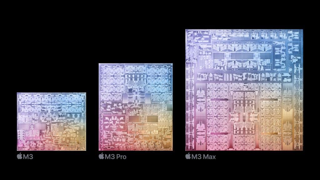 M3 Max vs M3 Pro Series Chip by Apple