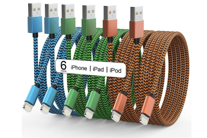 Apple 6-Pack MFi Certified iPhone Charger