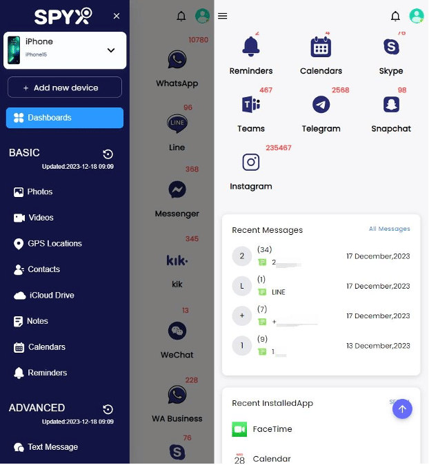 SpyX Review: The Most Full-featured & Most Convenient Connection Phone Monitoring App