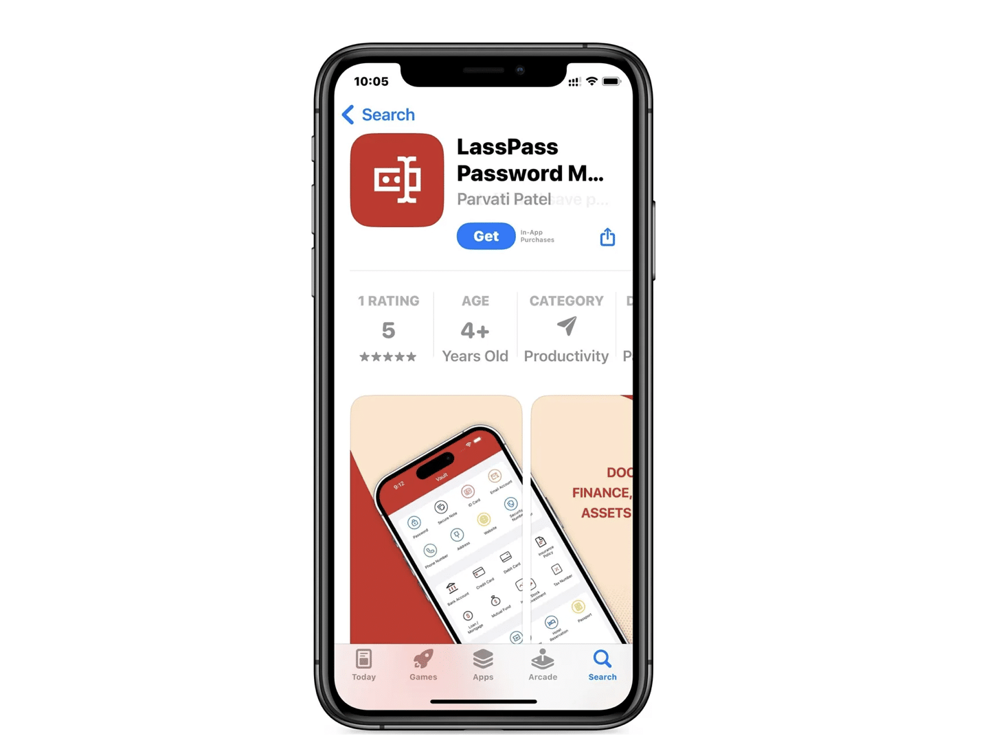 Fake LastPass App