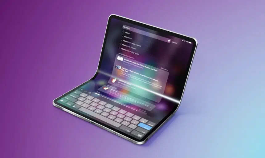 Foldable iPad