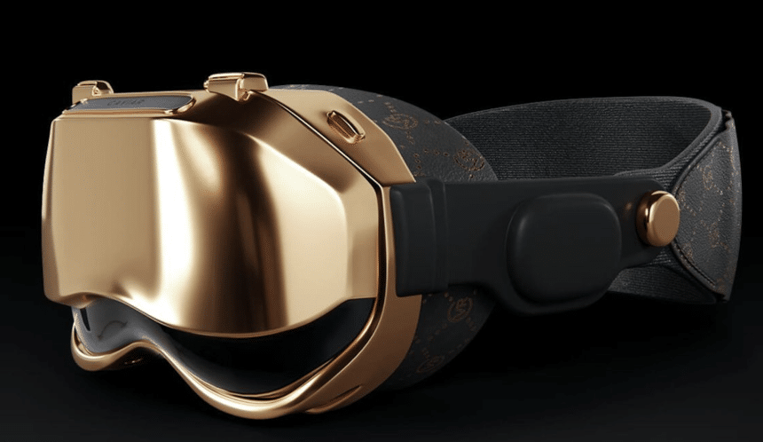 18-Karat Gold Apple Vision Pro