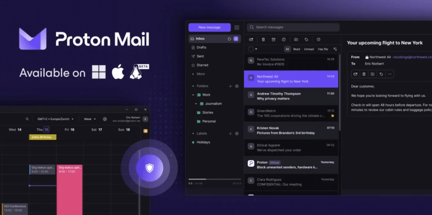 Proton Desktop Mail App