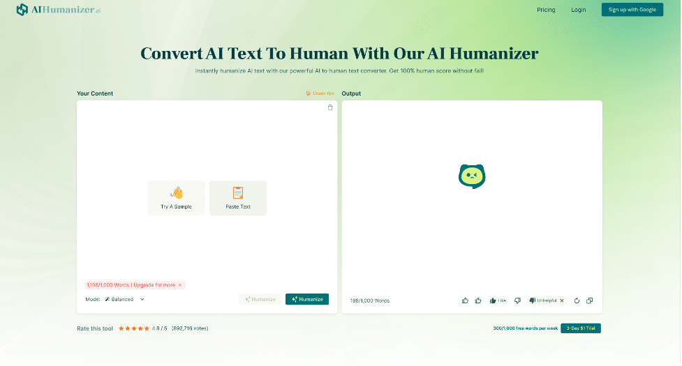 AIHumanizer Review: The AI Humanizer You Need to Humanize AI Text