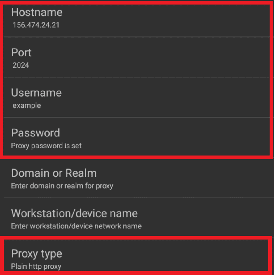 How to set up a proxy server on Android: detailed instructions