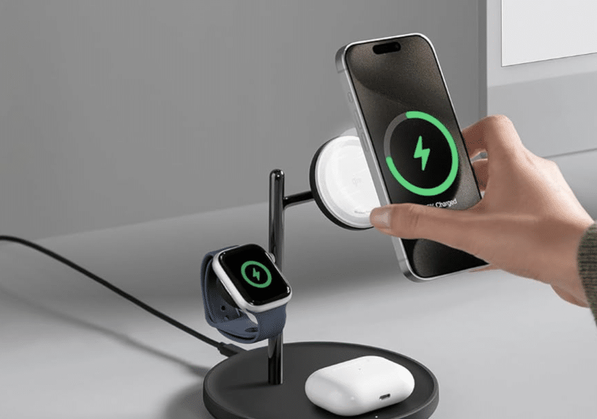 Anker MagGo 3-in-1 Wireless Charging Station