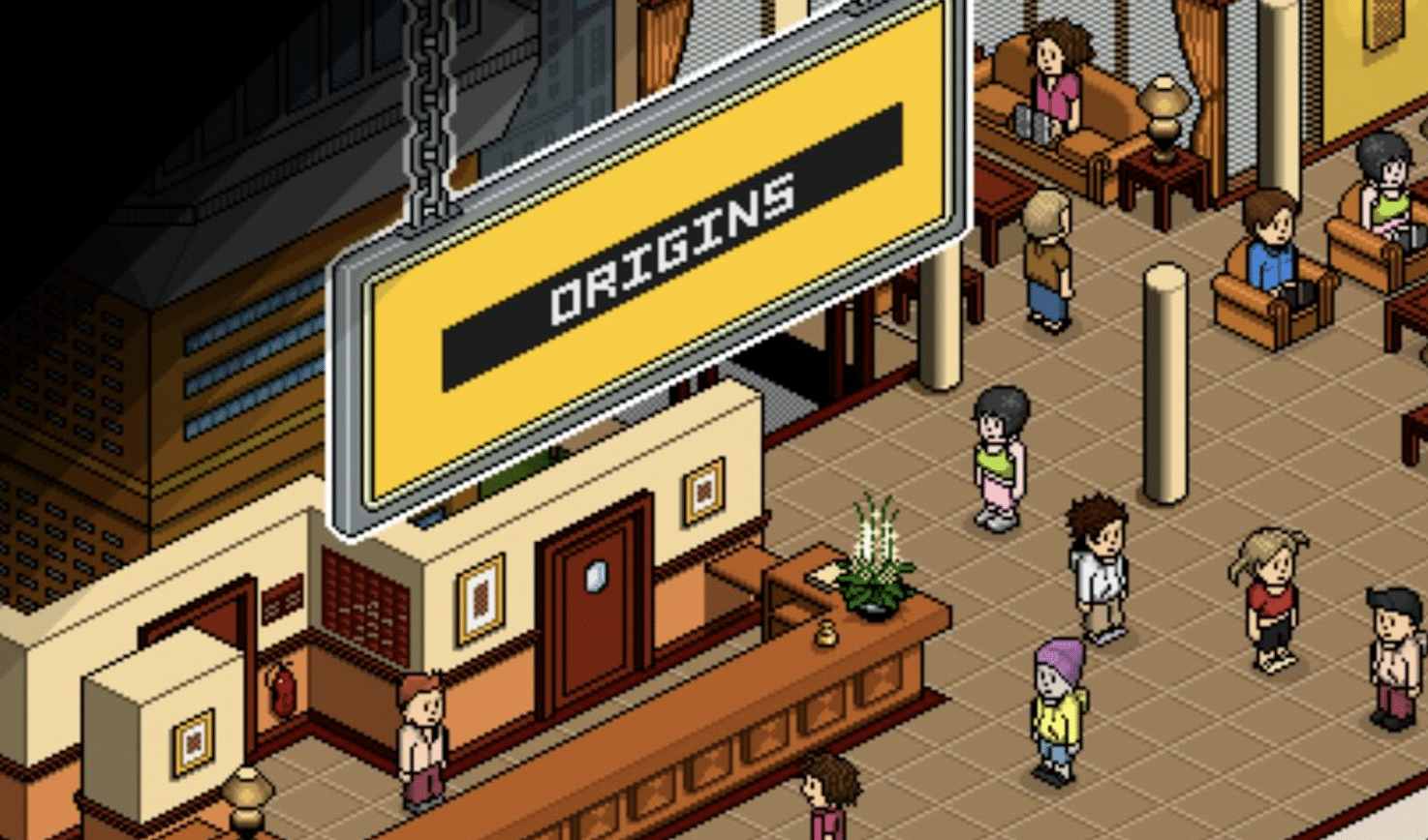 Habbo Hotel Origins