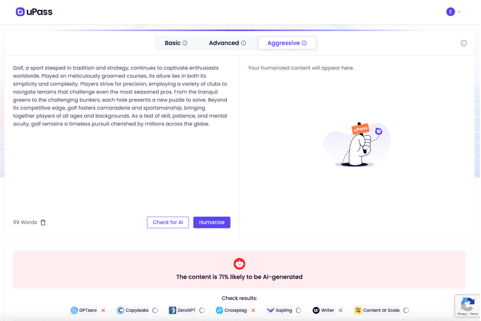 uPass Review: The Best Undetectable AI Tool For Students