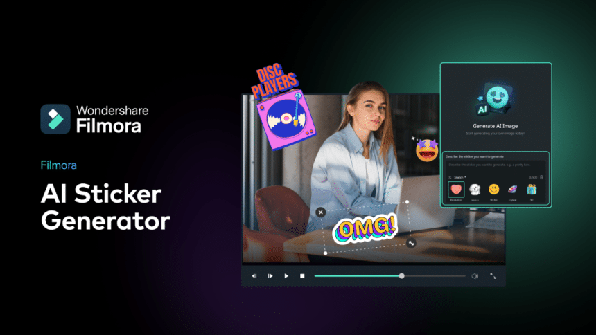 How to Create Custom Stickers Using Wondershare Filmora’s AI Sticker Generator