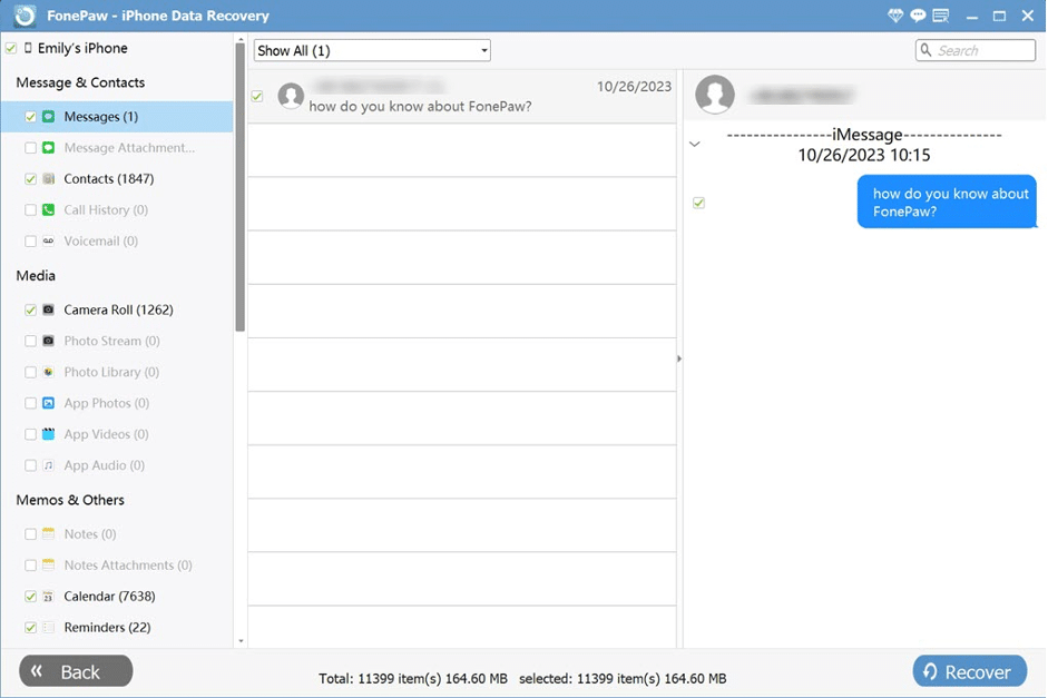 The Best iMessage Recovery Program That You Shouldn’t Miss