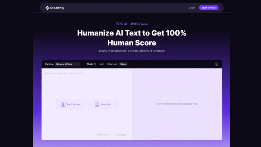 Stealthly Review How To Bypass AI Content Detection Easily