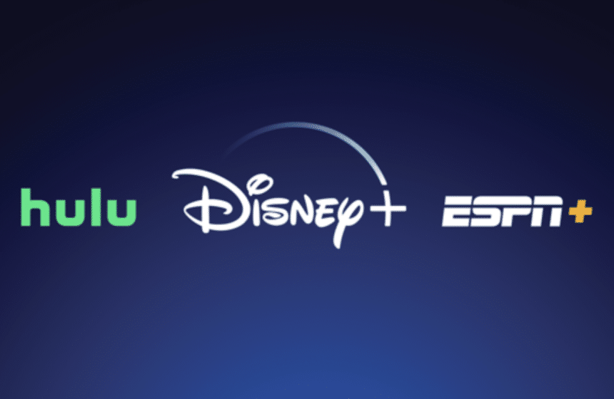 Disney+, Hulu, and ESPN+