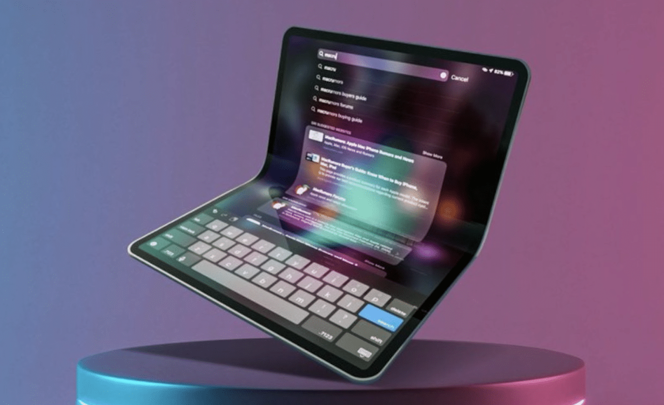 Foldable iPad