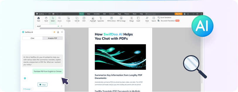 AI-Powered SwifDoo PDF Program Now Supports Hybrid Task