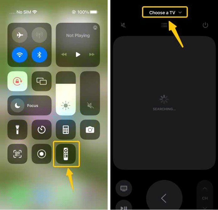 Call Out Apple TV Remote