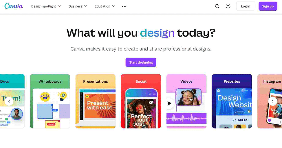 canva video editor
