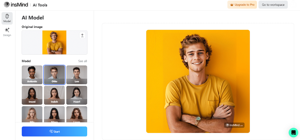 insMind Free Online AI Face Swap Tool – Swap Faces to Become Anyone You Like