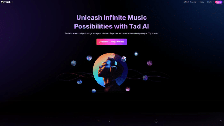 Tad AI Review The Best AI Music Generator For All Users