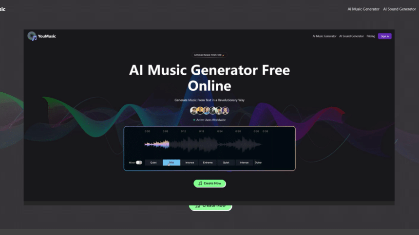 YouMusic.ai A Free & Useful AI Music Generator