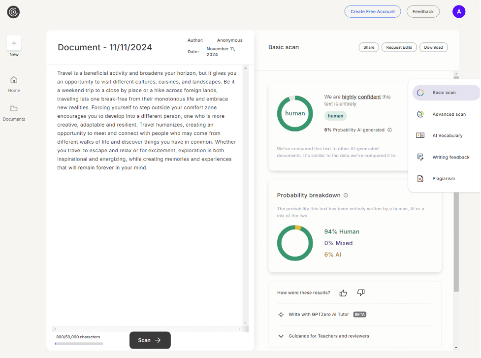 How To Bypass GPTZero: Can Humanizer.Pro Bypass This Detector?