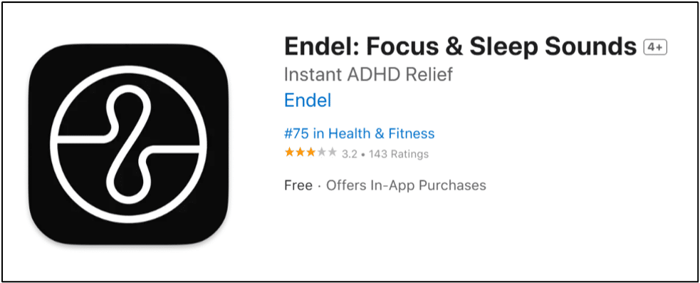 Endel app on App Store.