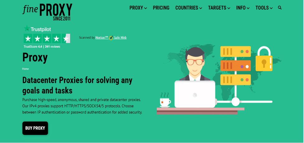 Top 4 proxy server Providers in 2024