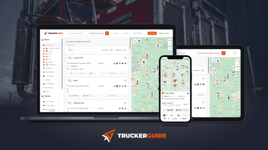 Navigate Smarter with the Trucker Guide Real-Time Traffic Cameras and Truck Stops