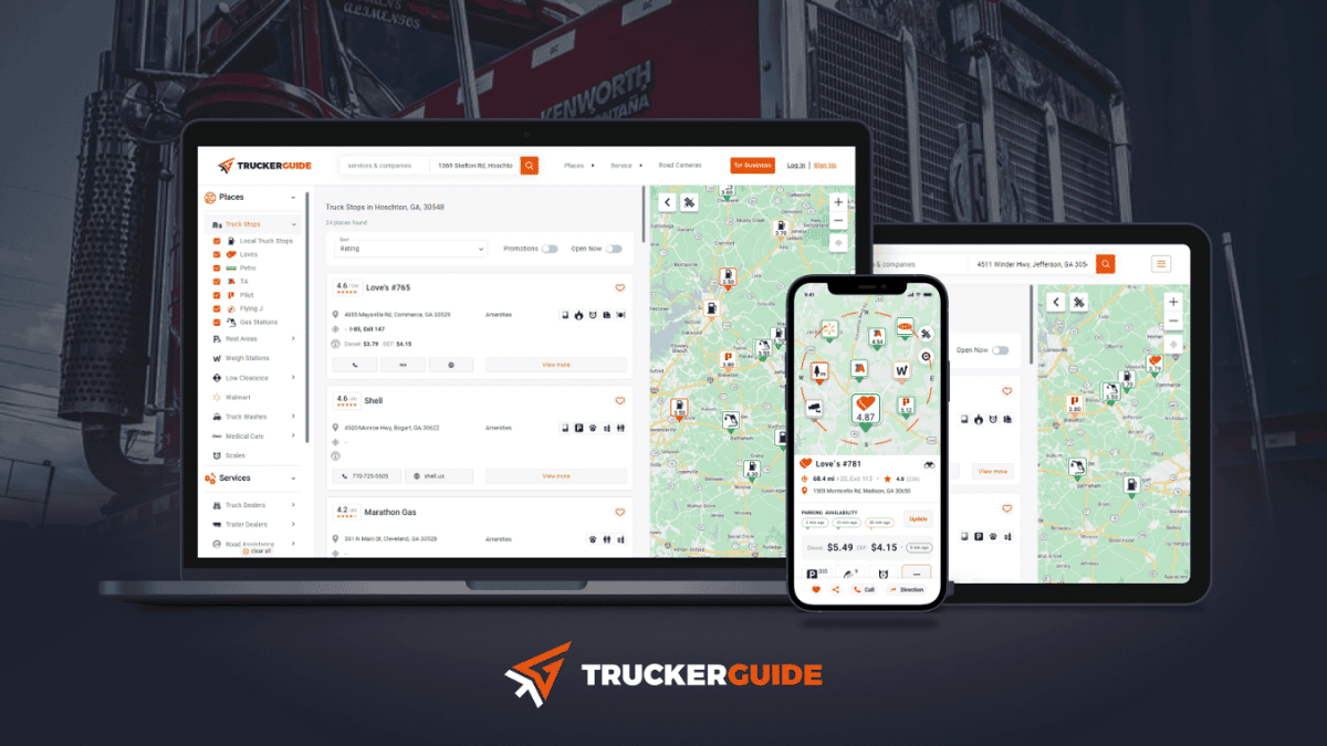 Navigate Smarter with the Trucker Guide Real-Time Traffic Cameras and Truck Stops
