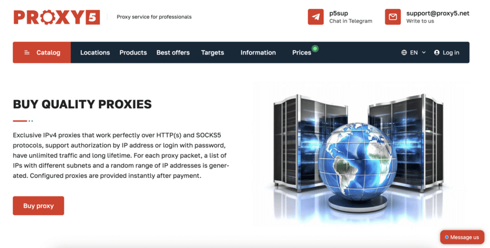 Top 4 proxy server Providers in 2024