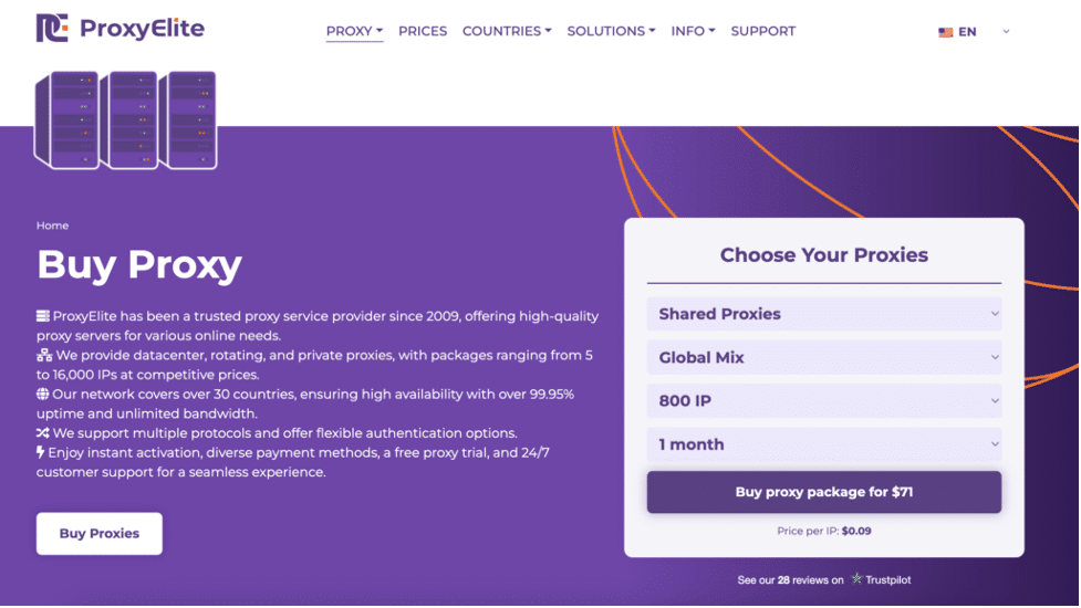 Top 4 proxy server Providers in 2024