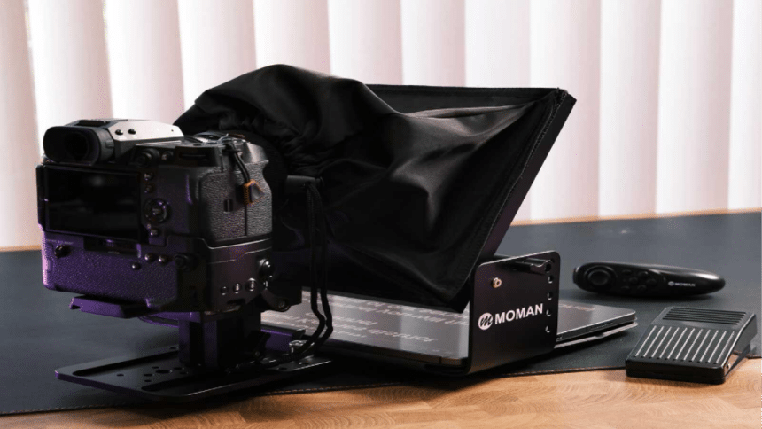 Teleprompter for DSLR Camera Definition, Benefits, and Setup Guide