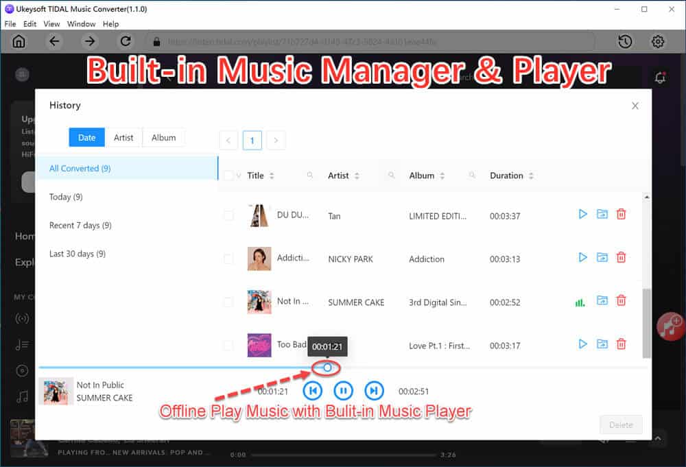 UkeySoft Tidal Music Converter Review: Convert Tidal Music to MP3 Easily