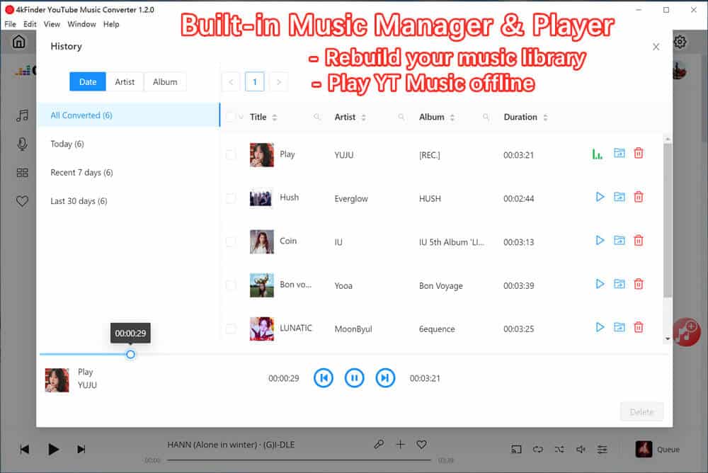 4kFinder YouTube Music Converter Review: Convert YouTube Music to MP3 320kbps